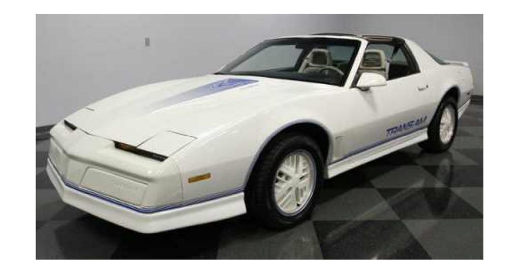 84 Trans Am  15th Anniversary Transfer kit